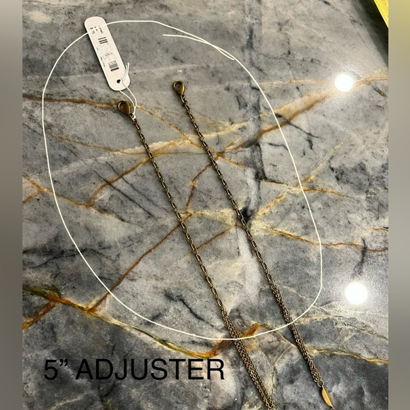 SORRELLI ANTIQUE BRASS STATEMENT NECKLACE - Picture 14 of 16